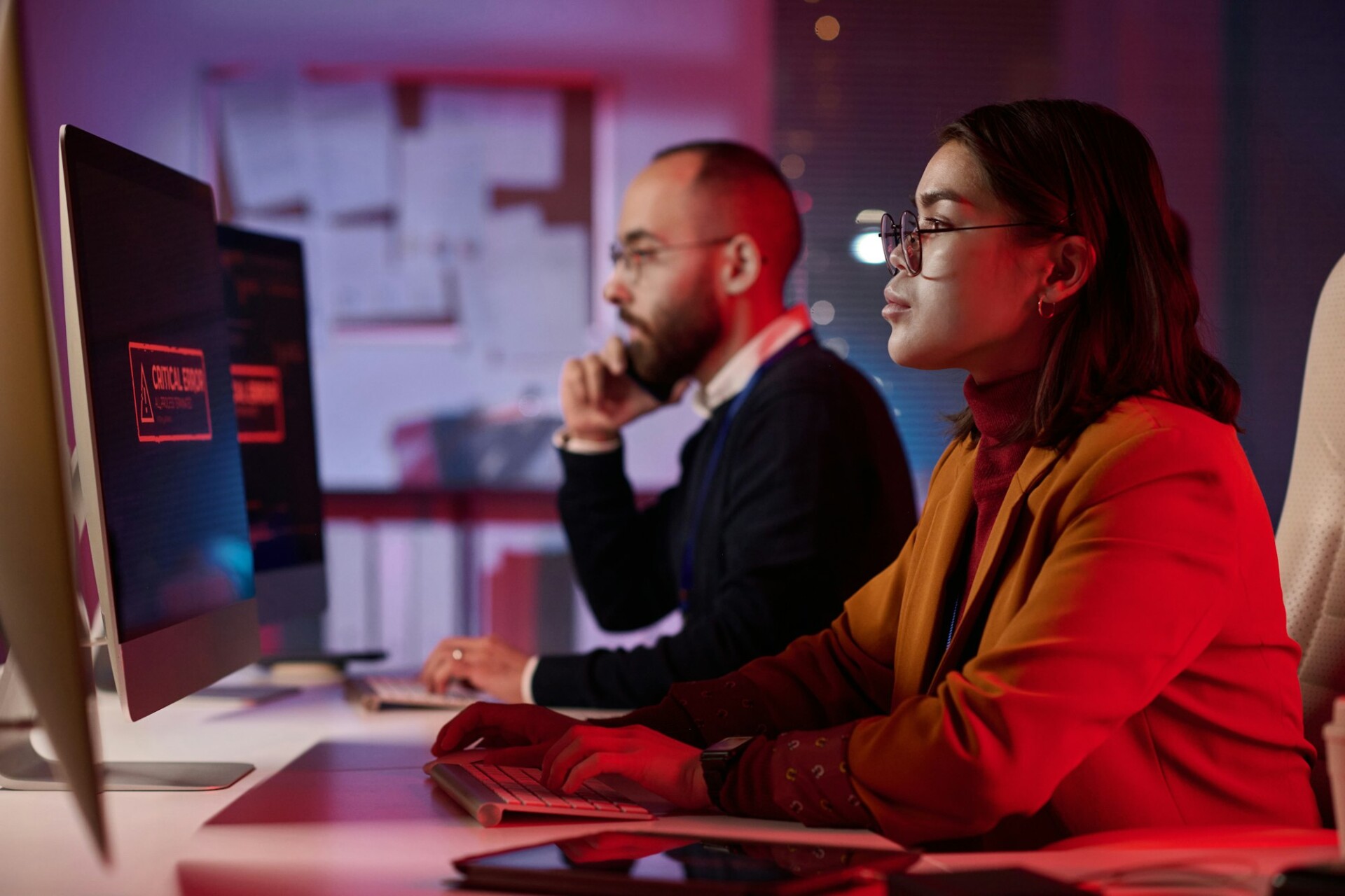 Computer Programmers in IT Security Office.